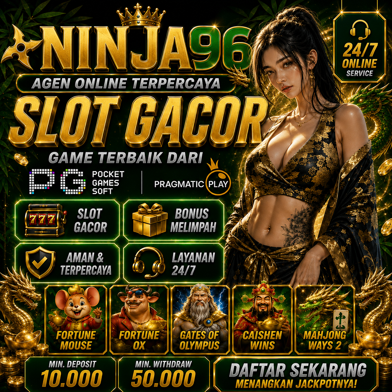 NINJA96 Ã°Å¸Ââ€  Link Alternatif Dengan Akses Bermain Paling Ramah Terbaru Hari Ini